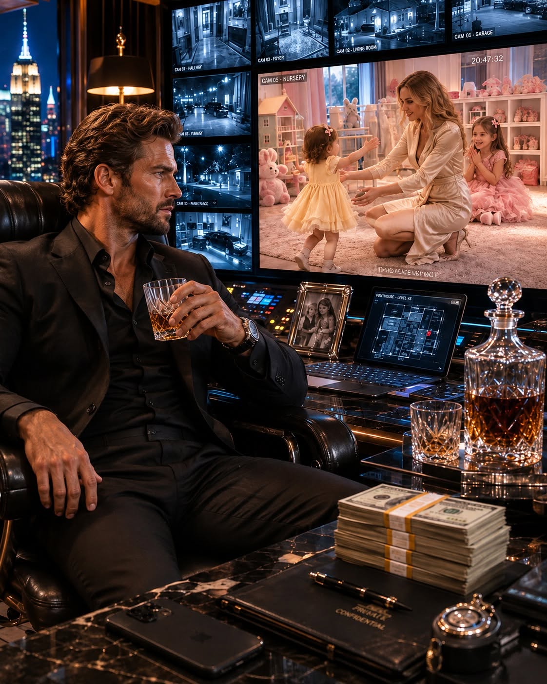 I installed hidden cameras to protect my disabled three-year-old daughter. Instead, thirty miles away, I watched our new maid accomplish what some of the best doctors in America had failed to do