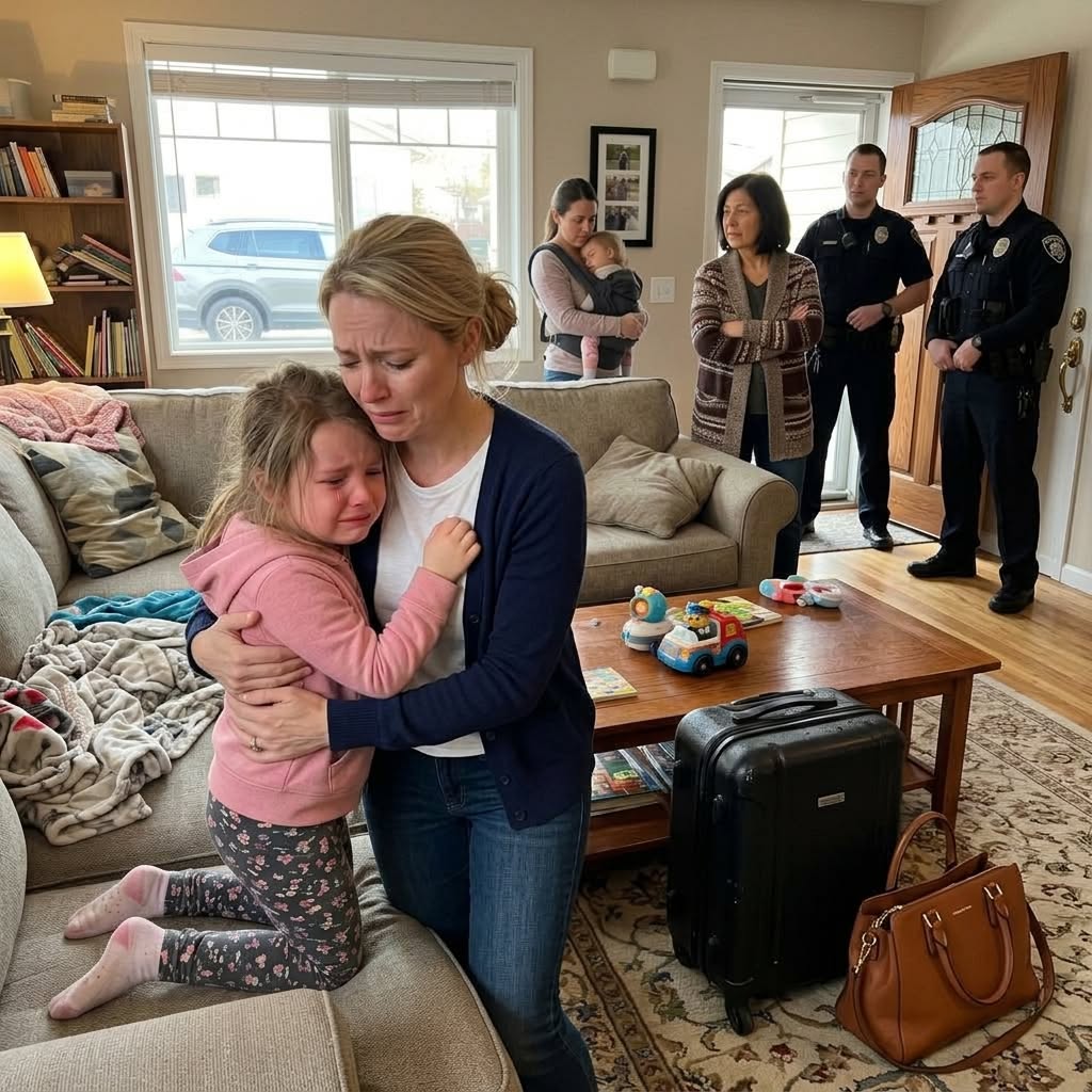 My mother called the cops on my 5-year-old for playing with a toy — then told me, "Maybe now she'll think twice." She had no idea what quiet rage looks like.
