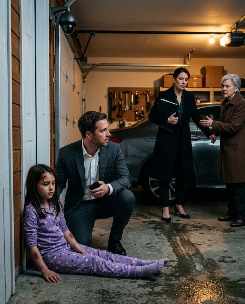 My eight-year-old daughter was left bleeding in our driveway at midnight while I was 500 miles away—and when I called my mother-in-law, she said, "She's not our problem anymore."