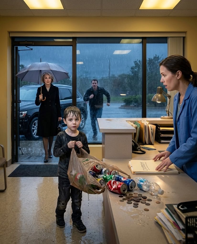 My 5-year-old son walked into my clinic alone in a thunderstorm, limping and carrying crushed soda cans to pay for treatment.