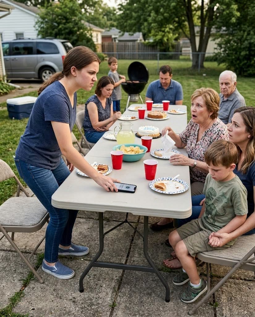 At the family picnic, my mother looked at my eight-year-old son and said, “Next time, don’t bring the kid.” Everyone heard her, but no one defended him
