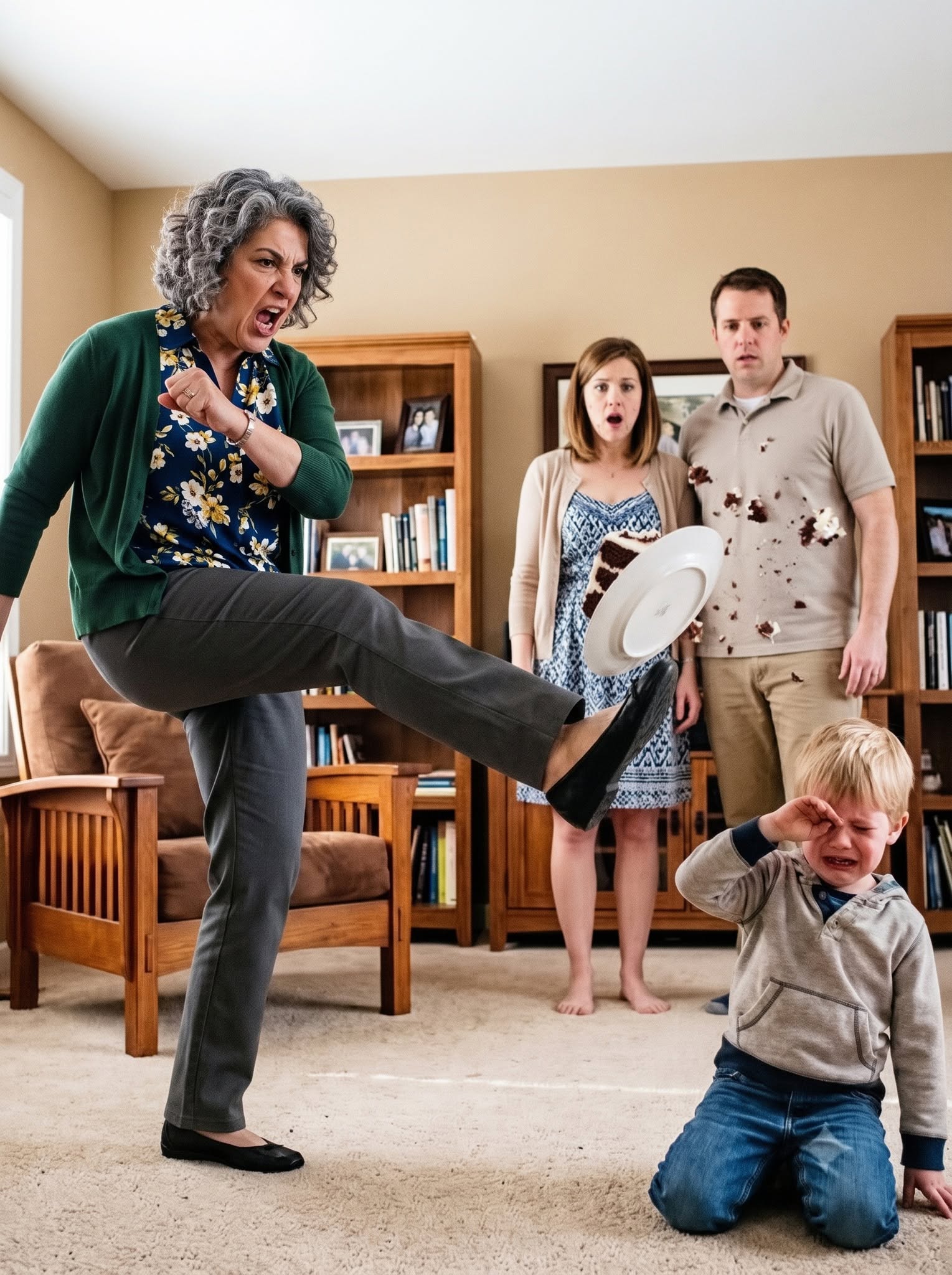 “Don’t ever call me Grandma again. You are not this family’s grandson.”