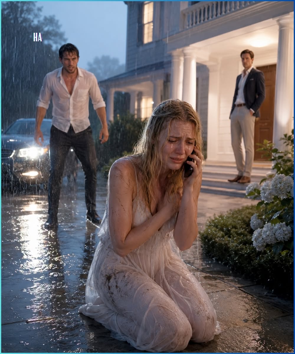 My Husband Beat Me and Threw Me Into the Rain, but One Phone Call Exposed the Man I Trusted More Than Him