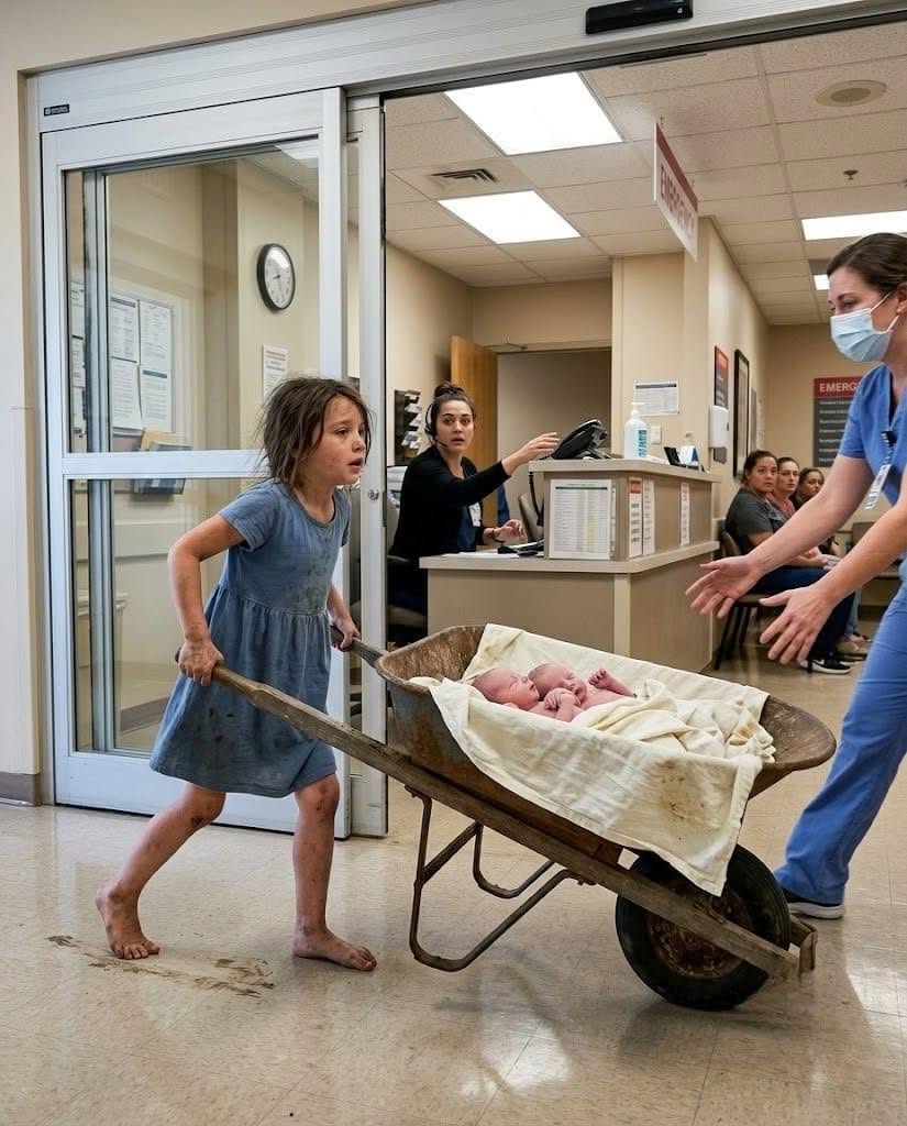 The heavy glass doors of the county hospital slid open with a soft, mechanical hiss, admitting a rush of humid afternoon air into the sterile, brightly lit waiting room