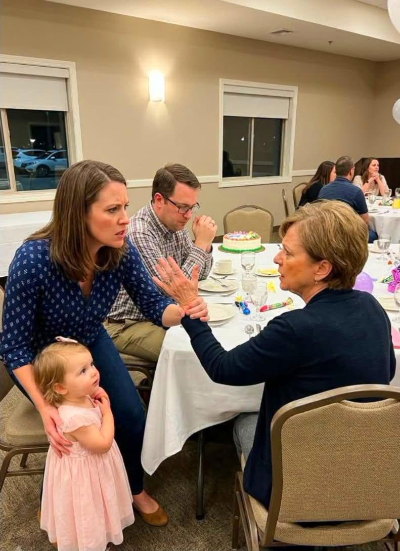 My mother-in-law slapped my 2-year-old daughter at her birthday banquet, snarling, "You useless piece of trash, this girl has defective genetics