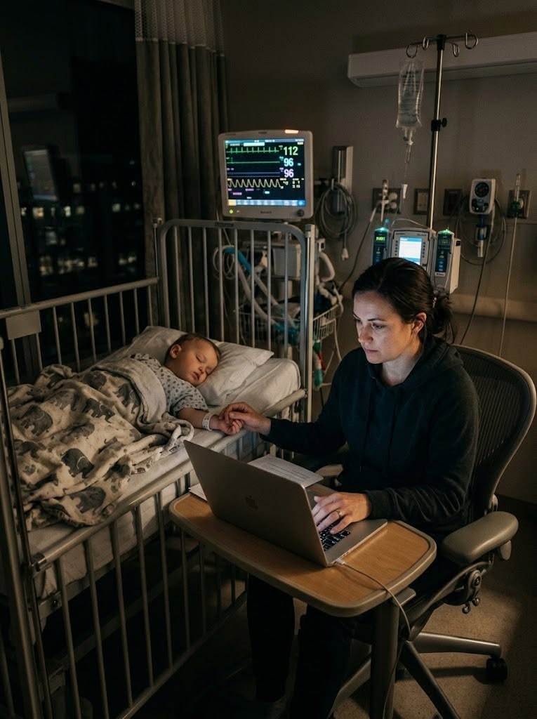 My one-year-old son burned with fever, but my mother-in-law rolled her eyes. “You’re overreacting. He’ll be fine tomorrow, and we’re not canceling the Hawaii trip we planned.