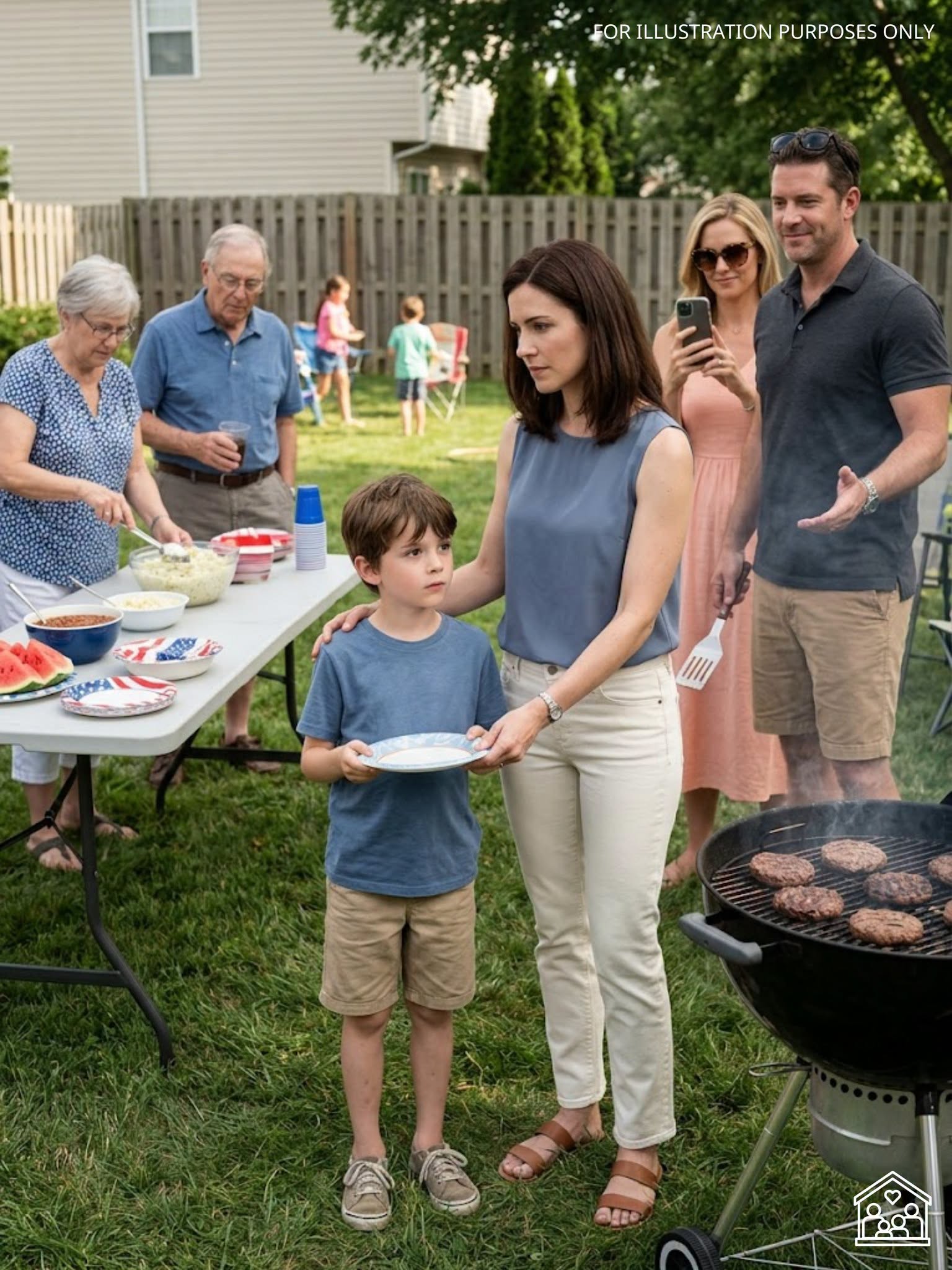 At the Family BBQ, My Son Asked for a Burger. My Brother Said, “Those Are Only for Kids With a Future