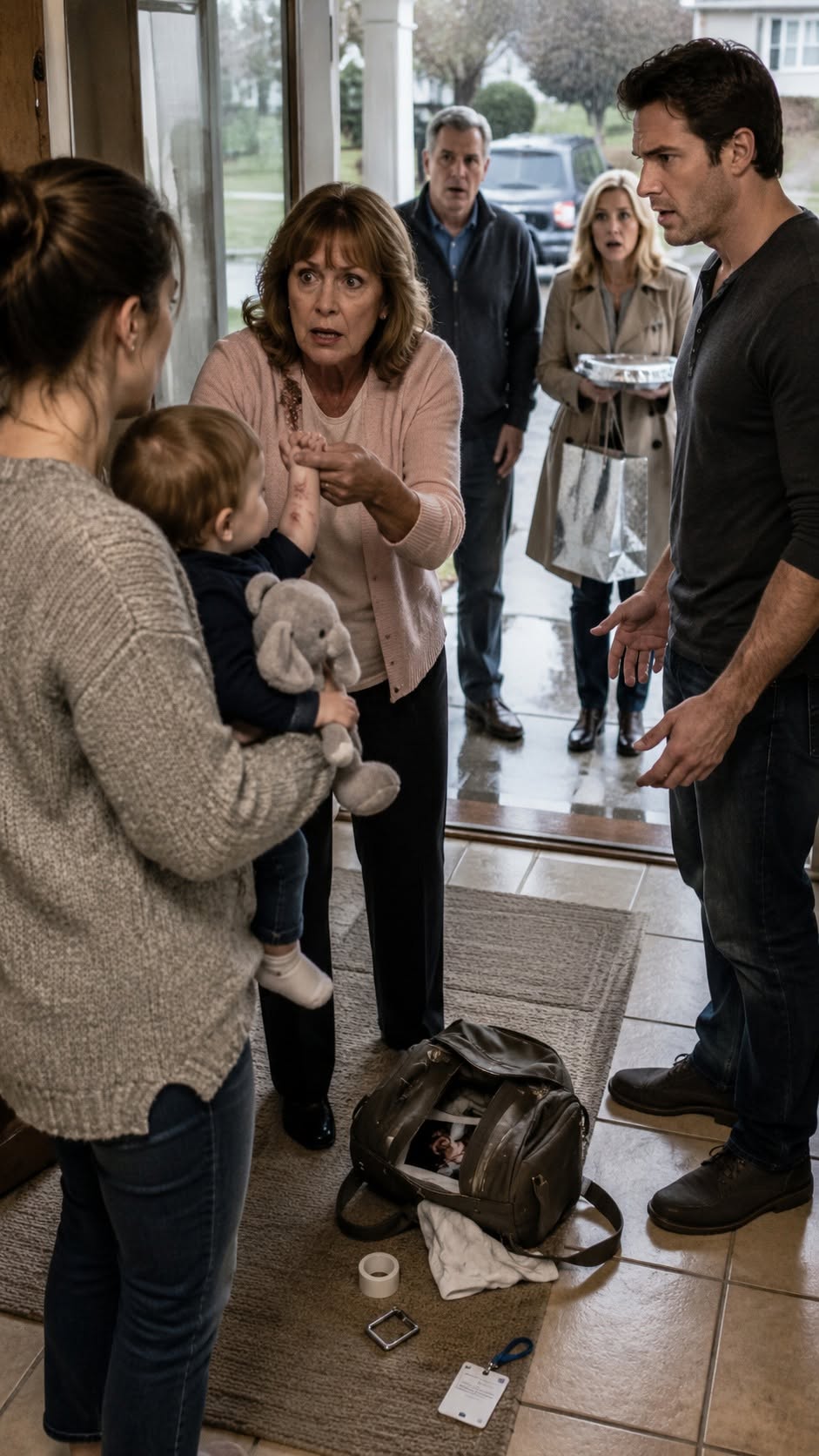 The first time my mother held my son’s hand, she didn’t smile.