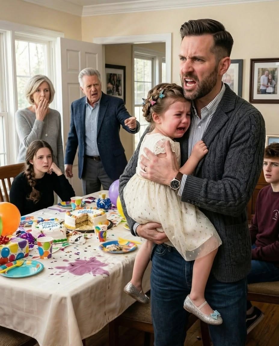 It was not the warm silence before birthday candles are lit or before someone makes a toast. This silence fell over my husband’s parents’ dining room like a heavy curtain, swallowing the sound of forks, glasses, and polite conversation.