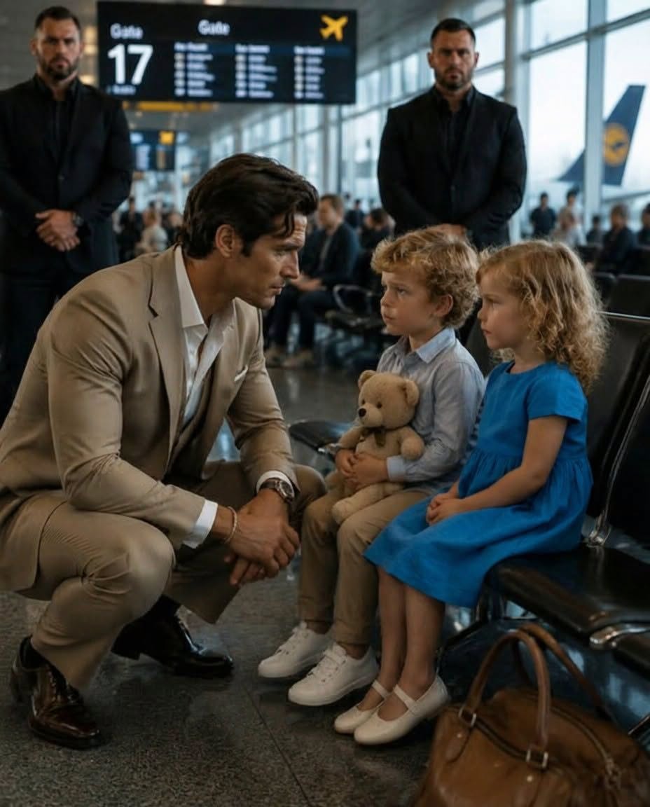 Two five-year-old twins were left on a bench at O’Hare without a kiss, without a goodbye, and without anyone turning back to see if they were crying.