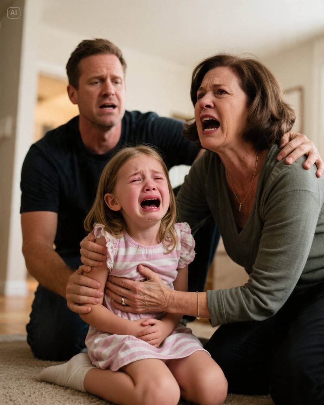 I Found My Daughter Crying Beneath My Mother-in-Law — What Was Hidden in Her Purse Shocked Me