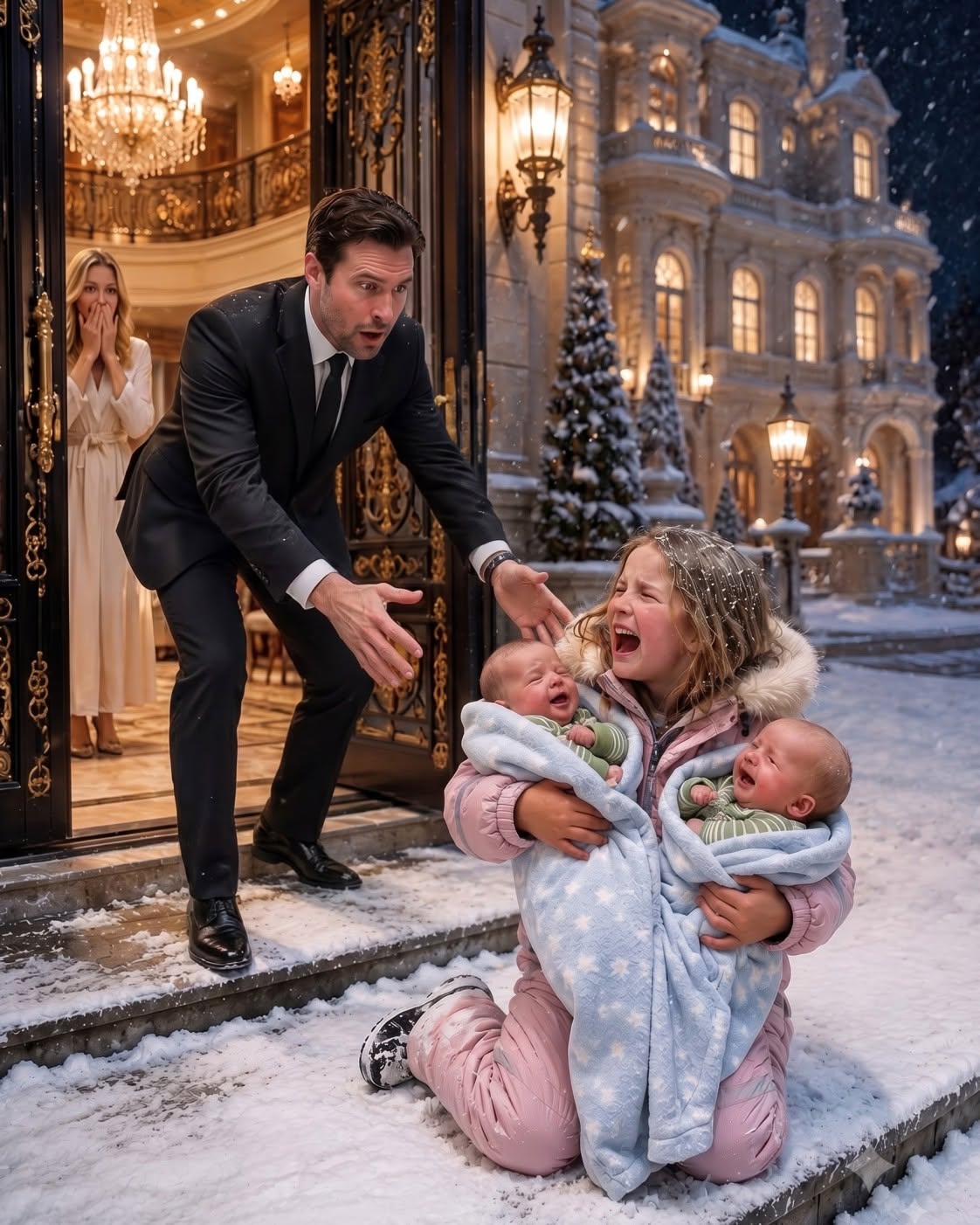 My five-year-old niece appeared barefoot in a raging Washington blizzard, carrying two babies she refused to let die