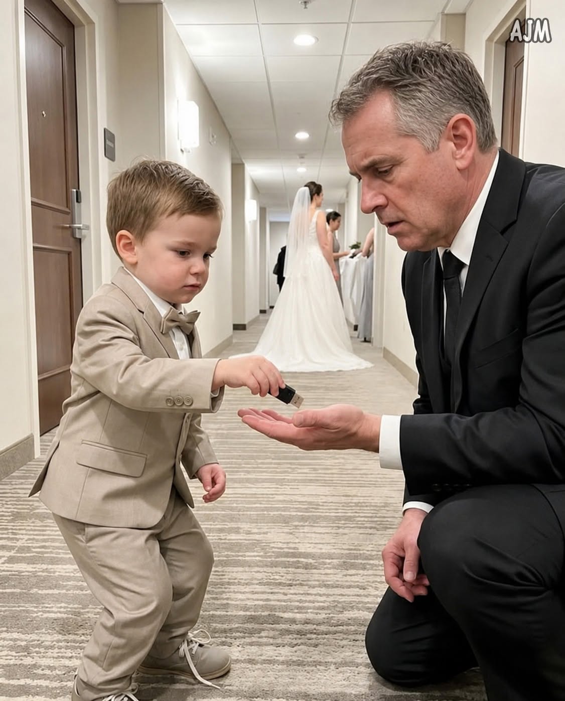 Before I walked down the aisle, my 3-year-old grandson grabbed my hand and whispered, “Grandpa, she hurt Mommy while you were gone.