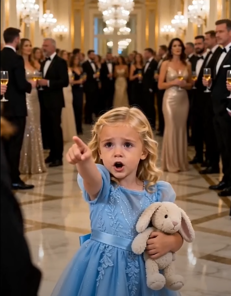 "I want Anna." The little girl's voice cut through the banquet hall louder than the orchestra. Sophie stood in the center of the marble floor, her small hands clenched, her eyes wet but stubborn