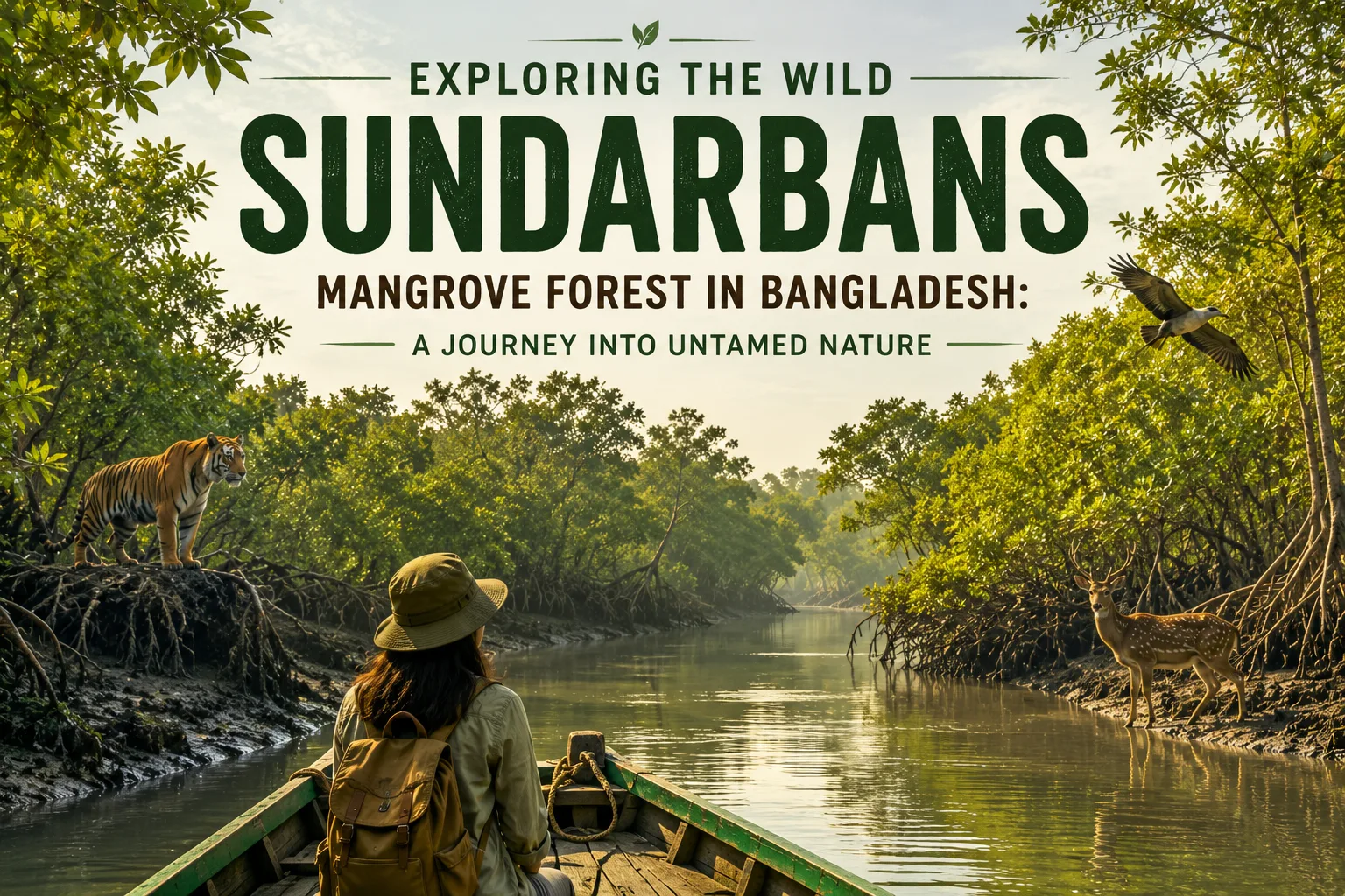 Exploring the Wild Sundarbans Mangrove Forest in Bangladesh: A Journey Into Untamed Nature