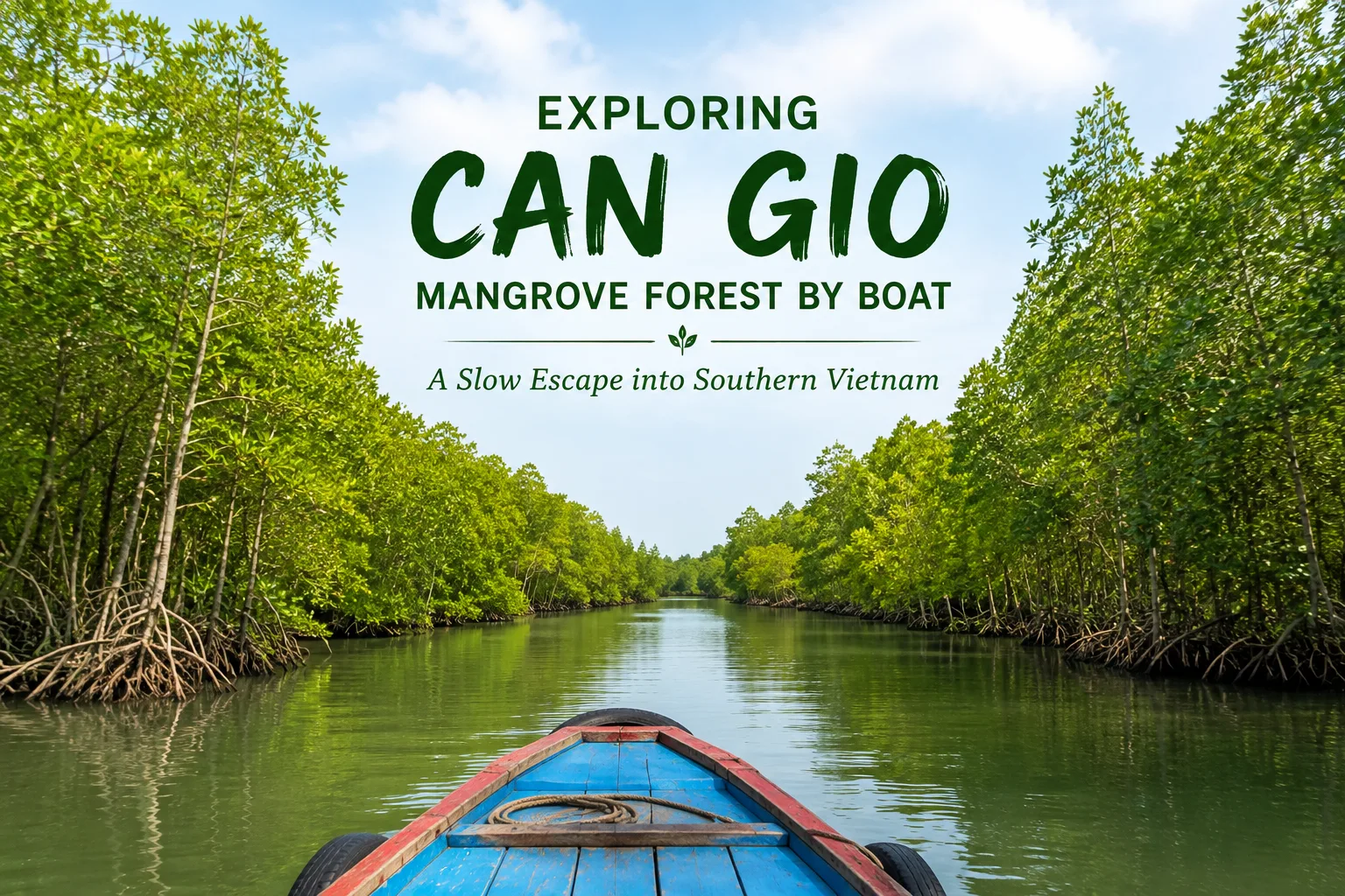 Exploring Can Gio Mangrove Forest by Boat: A Slow Escape into Southern Vietnam - Briefix.net