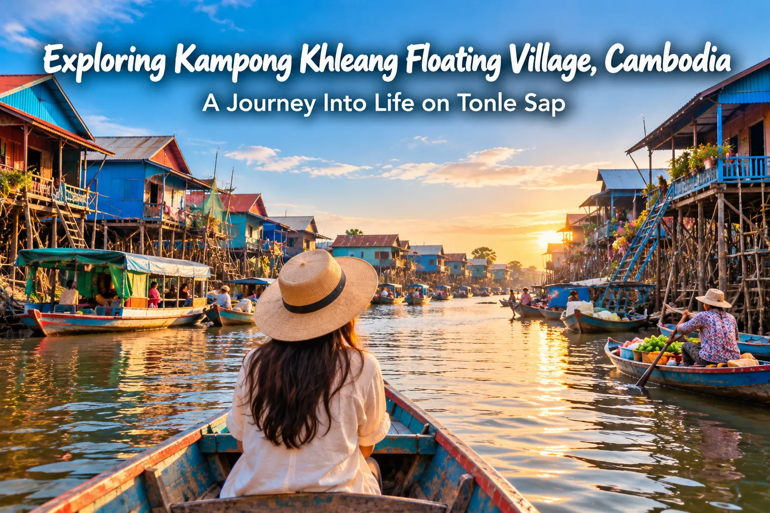 Exploring Kampong Khleang Floating Village, Cambodia: A Journey Into Life on Tonle Sap