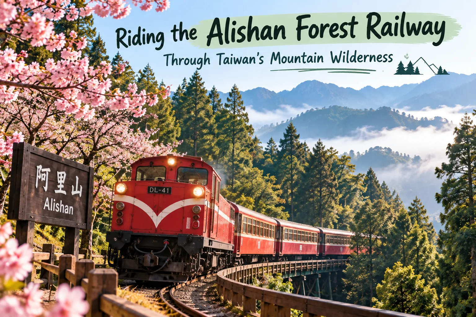 Riding the Alishan Forest Railway Through Taiwan’s Mountain Wilderness