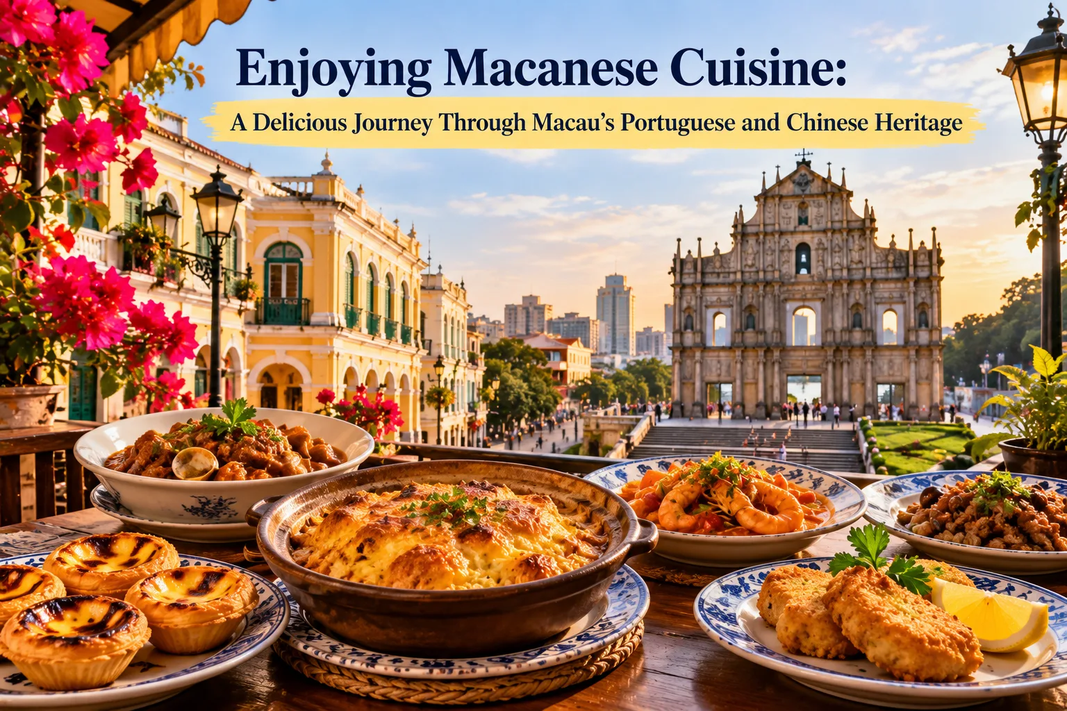 Enjoying Macanese Cuisine: A Delicious Journey Through Macau’s Portuguese and Chinese Heritage