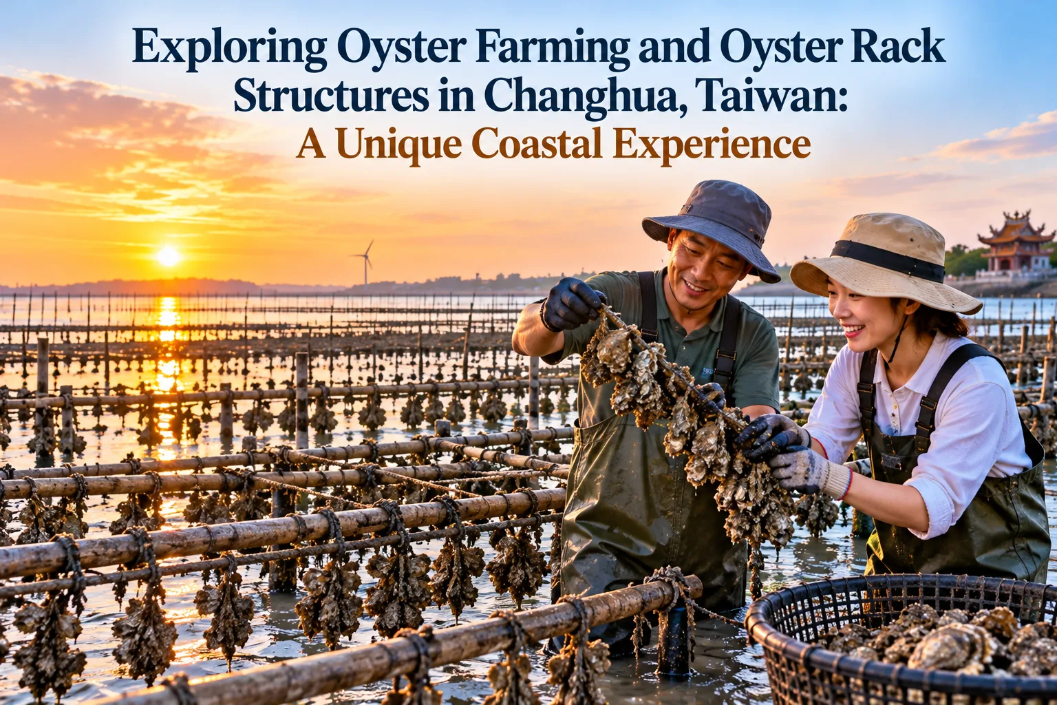 Exploring Oyster Farming and Oyster Rack Structures in Changhua, Taiwan: A Unique Coastal Experience