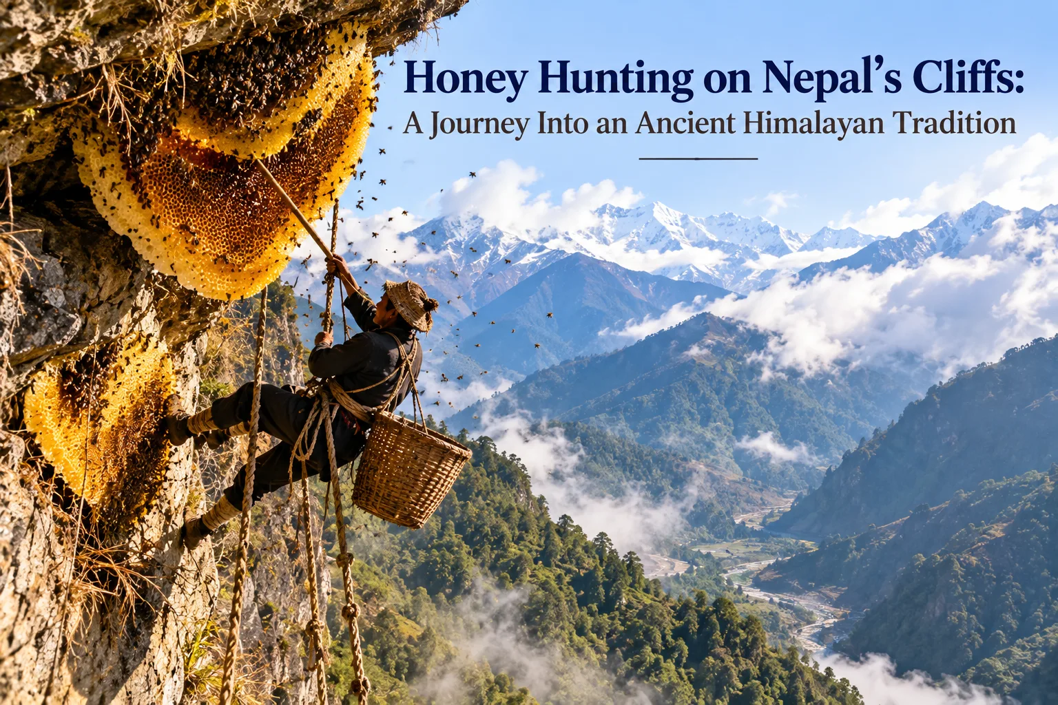 Honey Hunting on Nepal’s Cliffs: A Journey Into an Ancient Himalayan Tradition