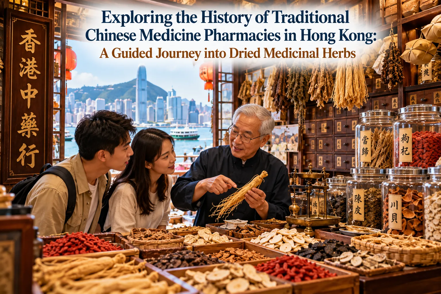 Exploring the History of Traditional Chinese Medicine Pharmacies in Hong Kong: A Guided Journey into Dried Medicinal Herbs