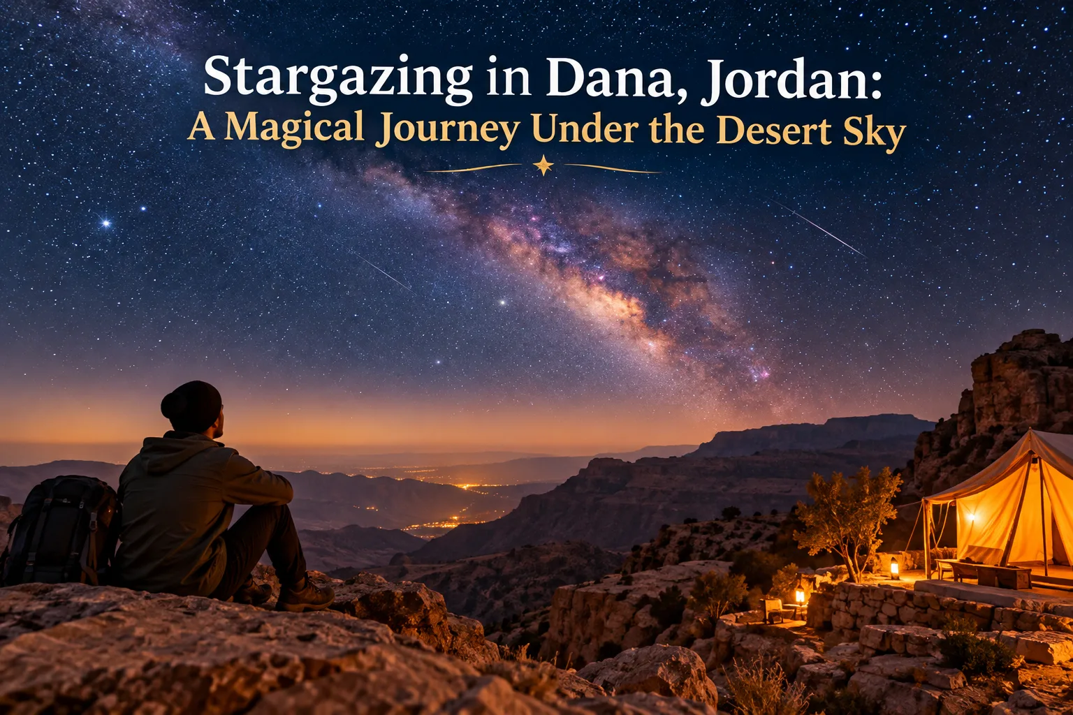 Stargazing in Dana, Jordan: A Magical Journey Under the Desert Sky