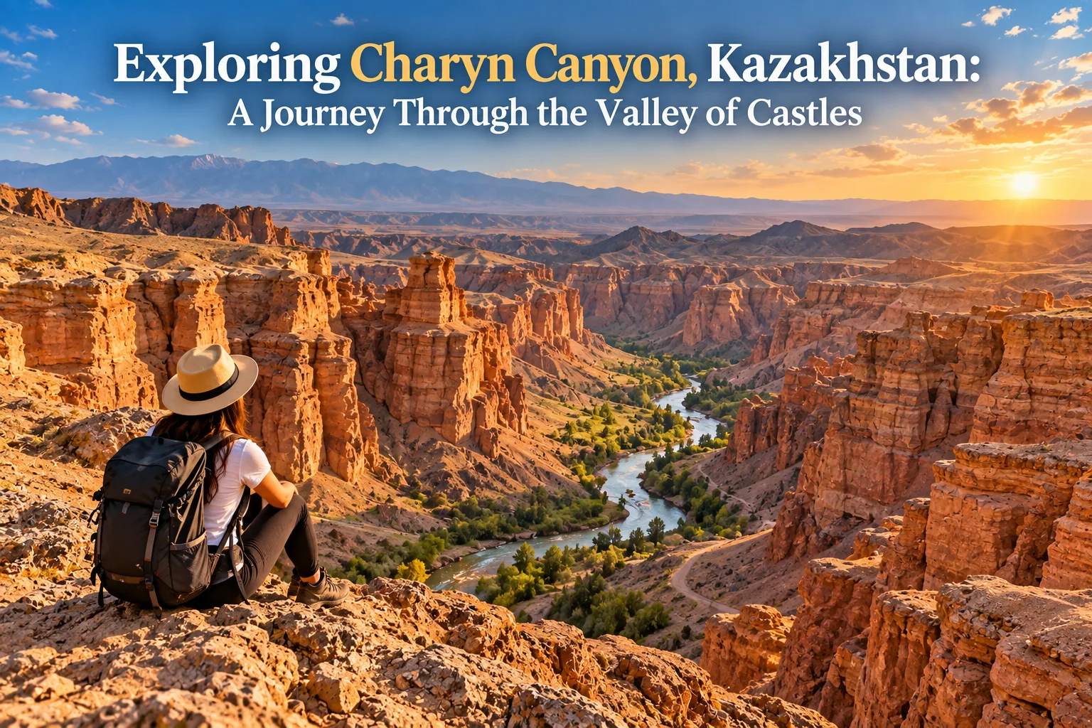 Exploring Charyn Canyon, Kazakhstan: A Journey Through the Valley of Castles