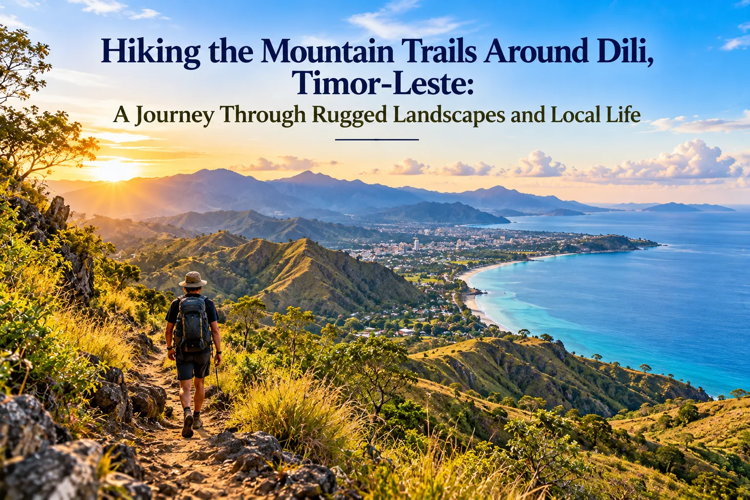 Hiking the Mountain Trails Around Dili, Timor-Leste: A Journey Through Rugged Landscapes and Local Life