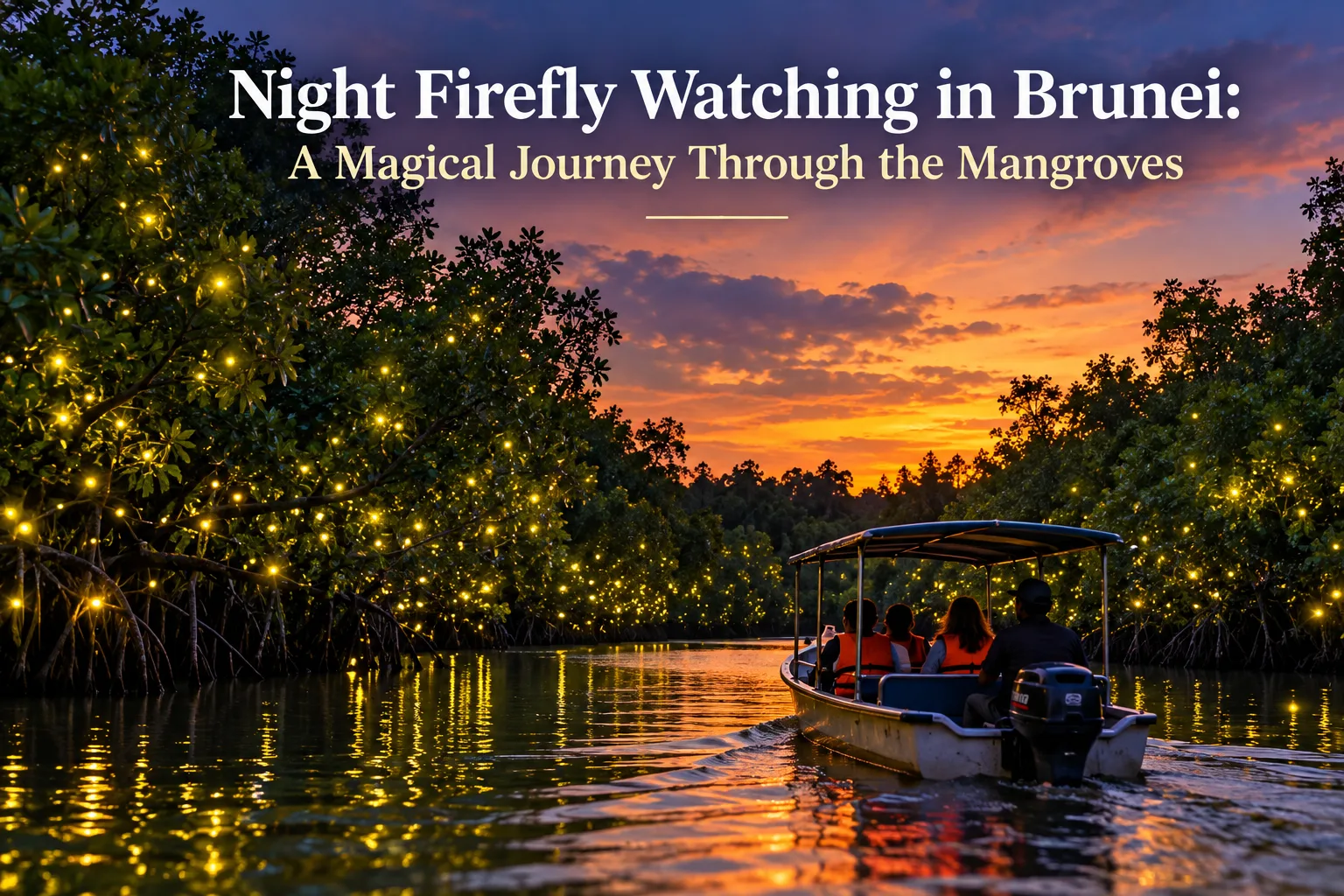 Night Firefly Watching in Brunei: A Magical Journey Through the Mangroves