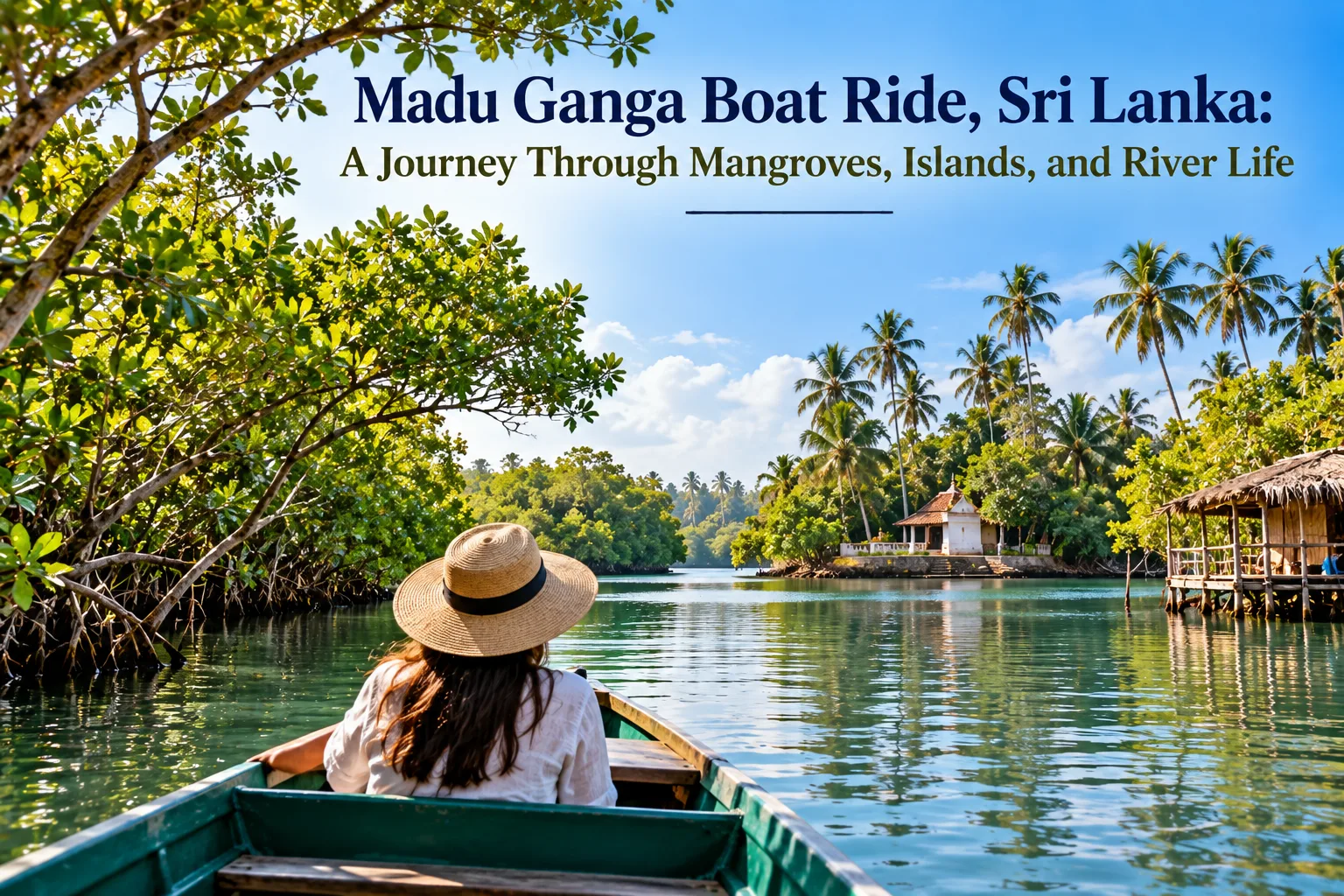 Madu Ganga Boat Ride, Sri Lanka: A Journey Through Mangroves, Islands, and River Life