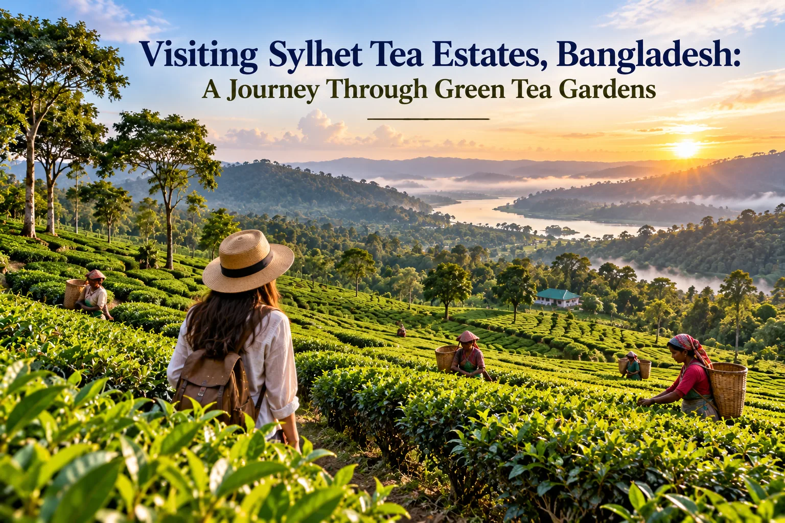 Visiting Sylhet Tea Estates, Bangladesh: A Journey Through Green Tea Gardens