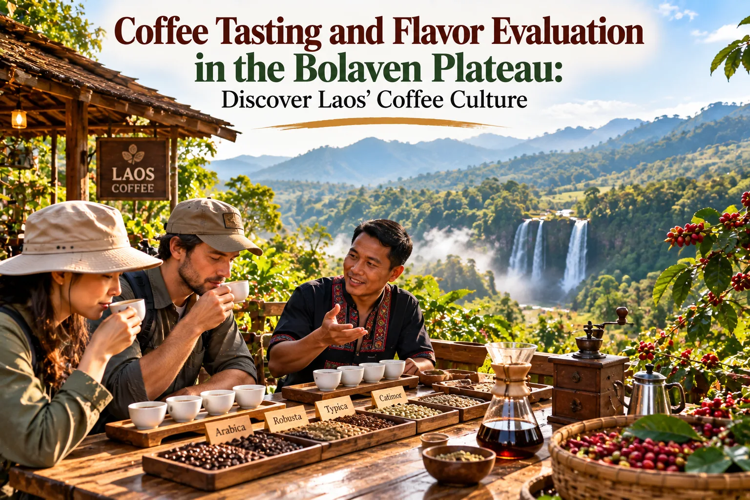 Coffee Tasting and Flavor Evaluation in the Bolaven Plateau: Discover Laos’ Coffee Culture
