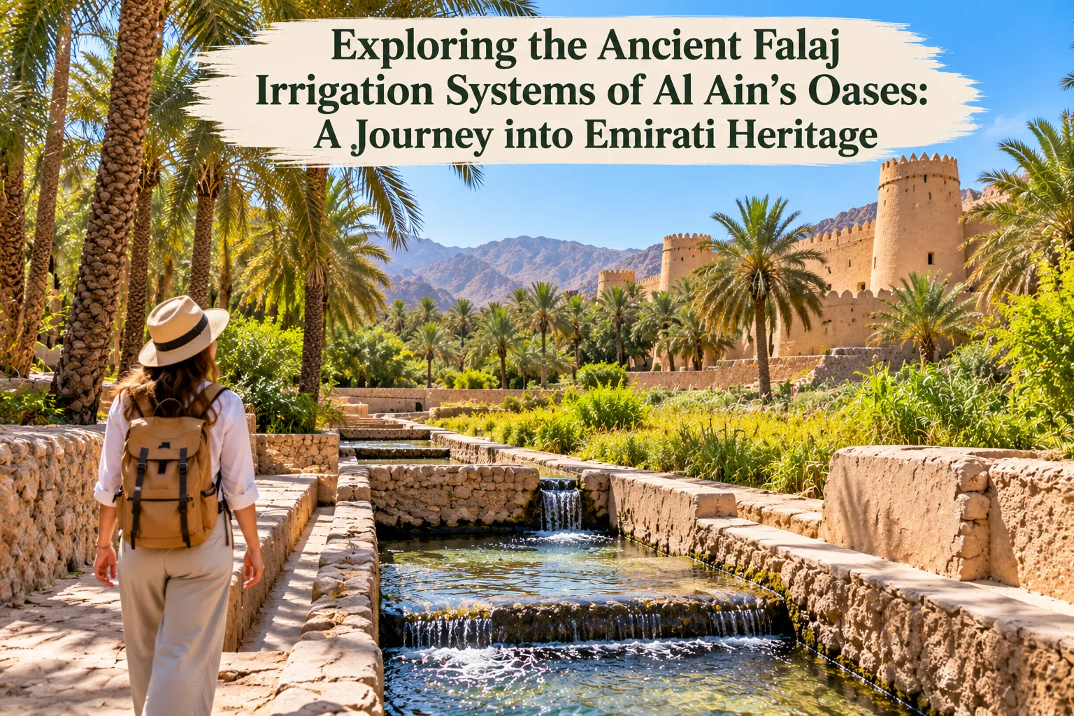 Exploring the Ancient Falaj Irrigation Systems of Al Ain’s Oases: A Journey into Emirati Heritage
