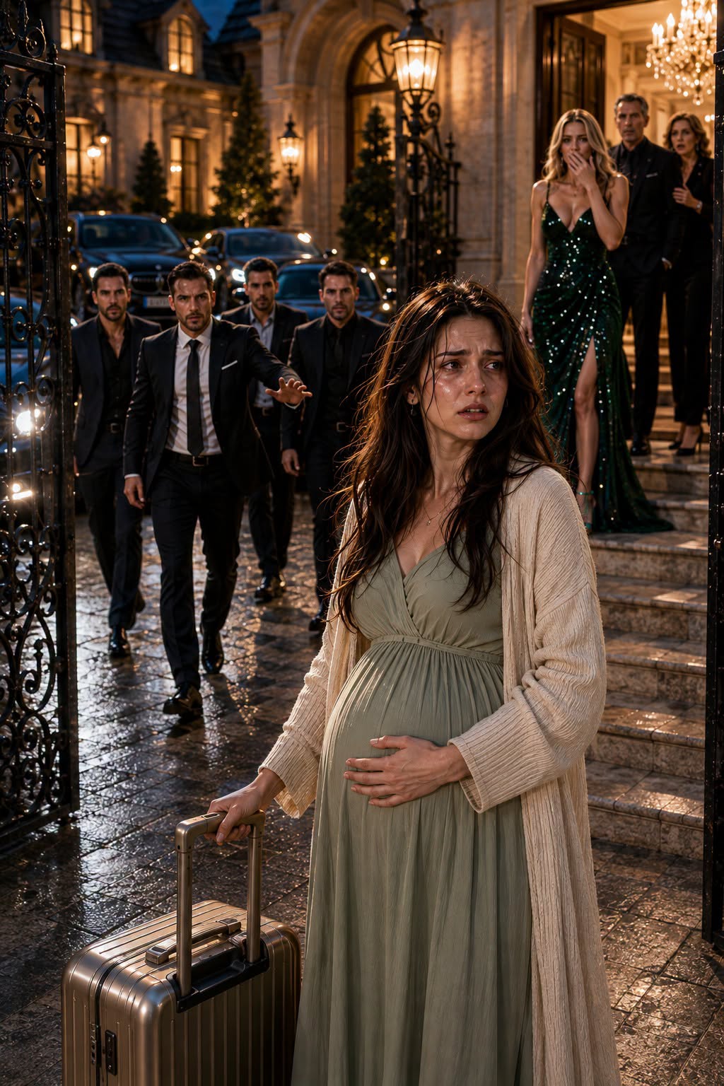 MAFIA BOSS KICKS OUT HIS PREGNANT WIFE IN THE RAIN FOR HIS MISTRESS