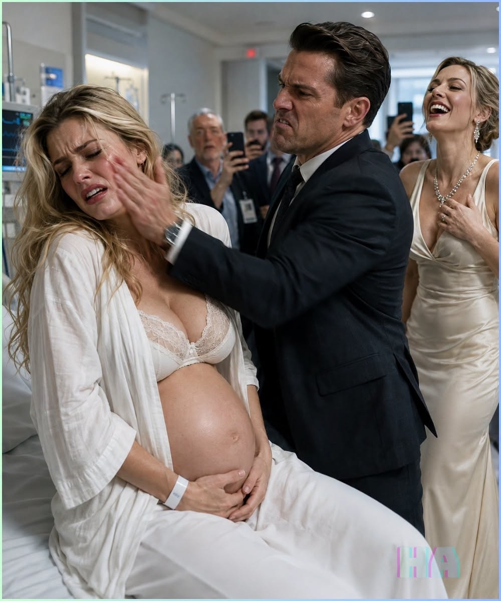 BILLIONAIRE CEO SLAPS HIS PREGNANT WIFE IN PUBLIC HOSPITAL CORRIDOR
