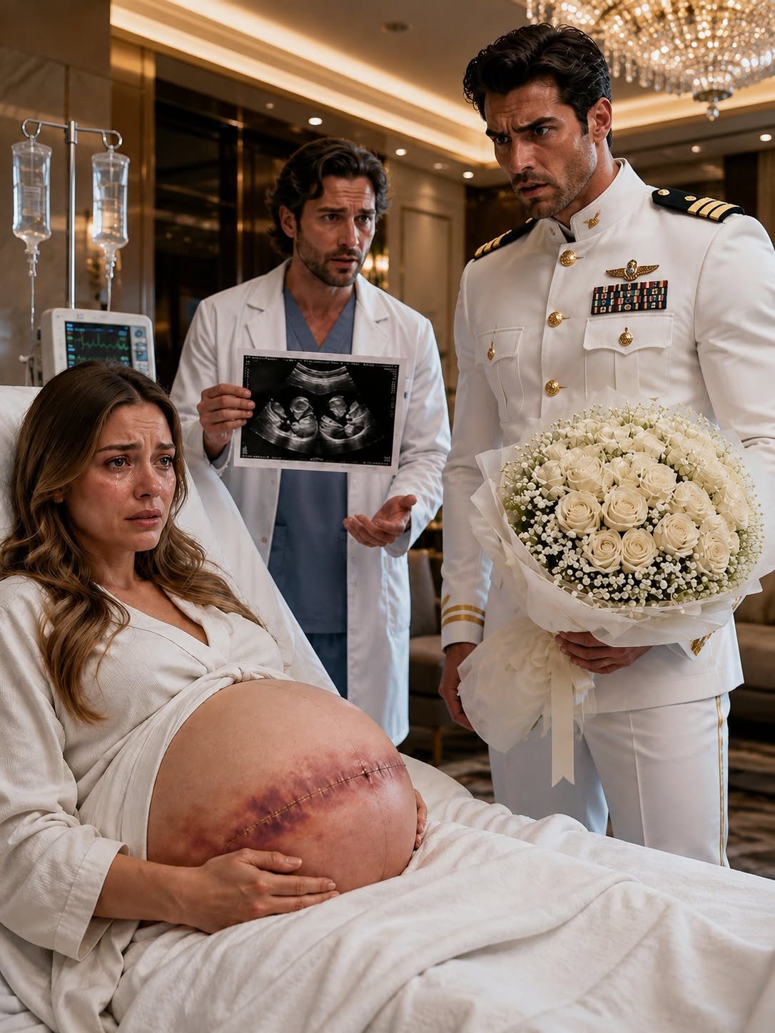 HE STABBED HIS PREGNANT WIFE TO PROTECT HIS FIRST LOVE—UNTIL THE DOCTOR REVEALED WHAT HE DESTROYED