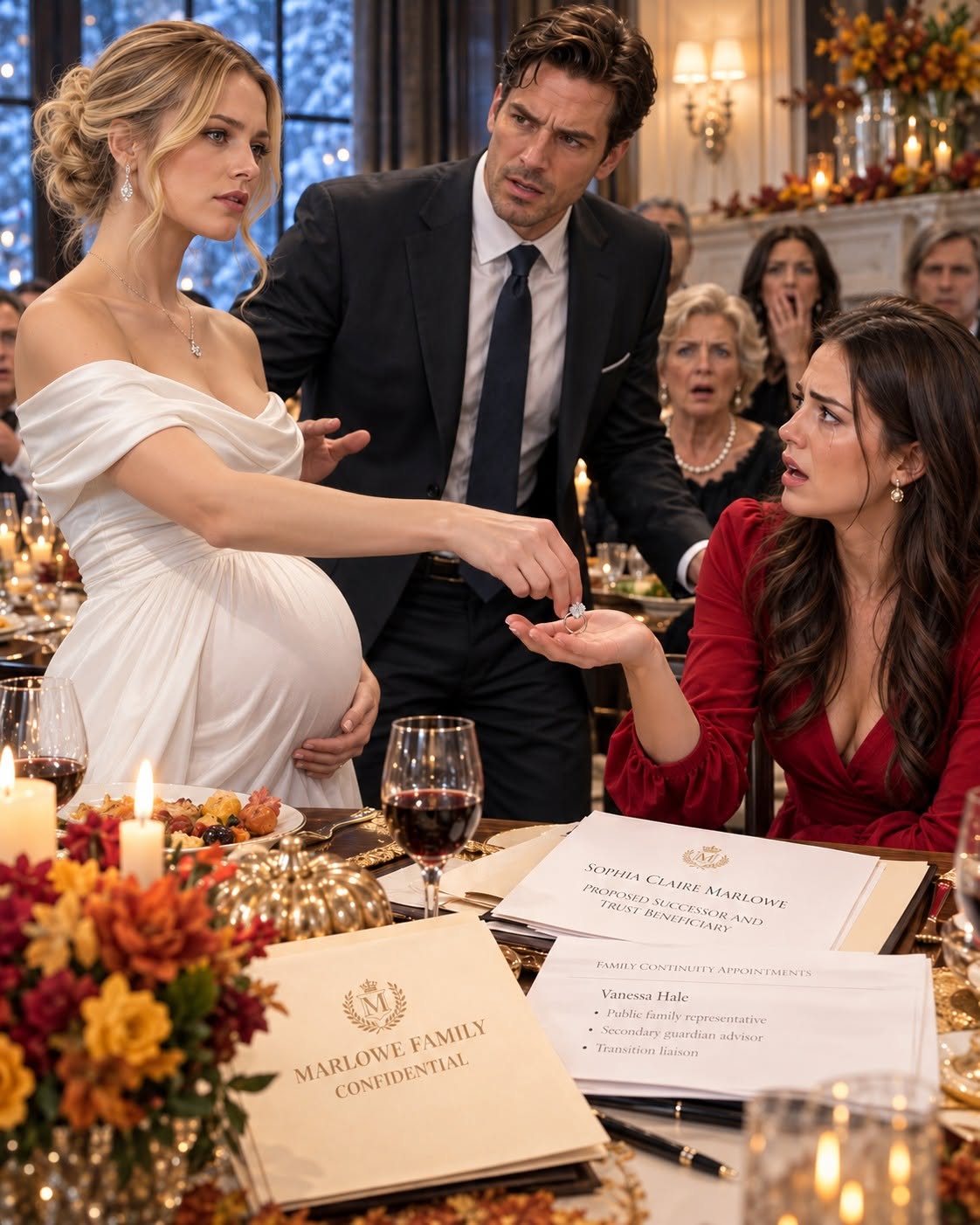 HIS PREGNANT WIFE INVITED HIS MISTRESS TO THANKSGIVING DINNER