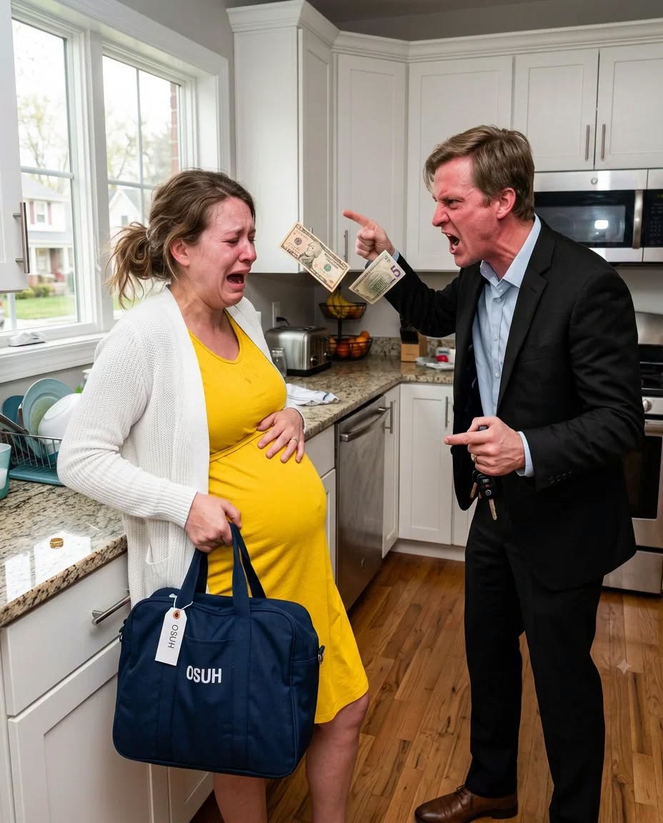 THE HUSBAND THREW 15 DOLLARS FOR A TAXI WHEN HIS WIFE WAS IN LABOR