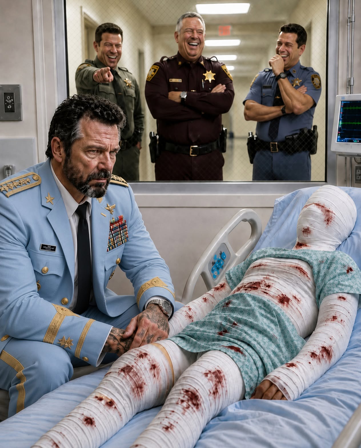 THE JANITOR’S SON WAS SHOT BY THE CORRUPT SHERIFF