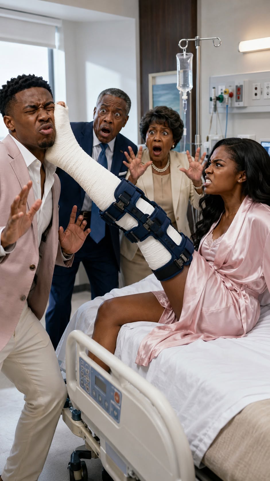 THE HUSBAND AND IN-LAWS CRUSHED HER LEG AND LEFT HER TO ROT TO TEACH HER A LESSON