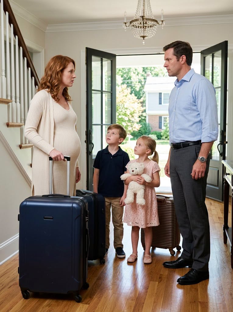 The Arrogant Husband Thought His Eight-Month Pregnant Wife Was Trapped Forever