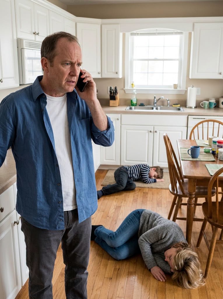 The Poisoned Dinner and the Deadly Trap: How a Mother and Son Outsmarted a Murderous Husband in the Dead of Night