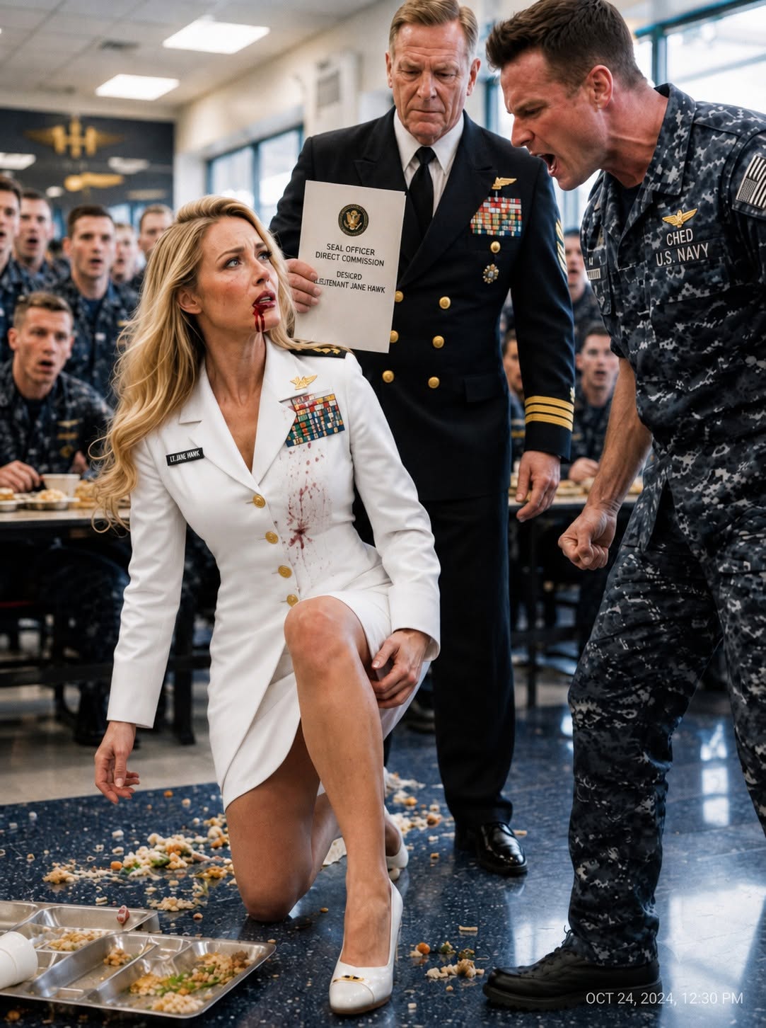The Arrogant SEAL Thought He Punched an "Office Girl"