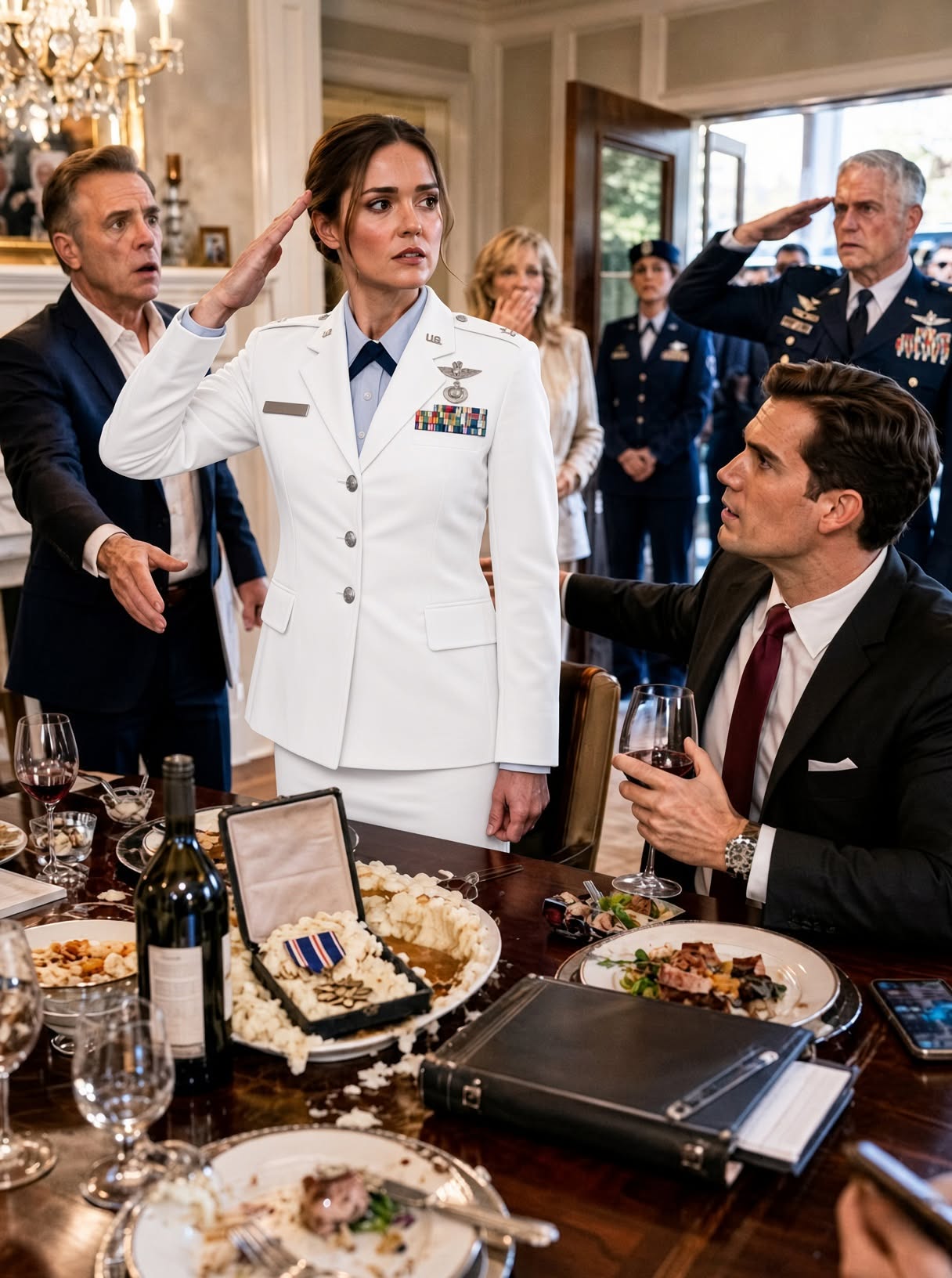 The Arrogant CEO Thrashed When a Three-Star General Walked Past Him at Dinner