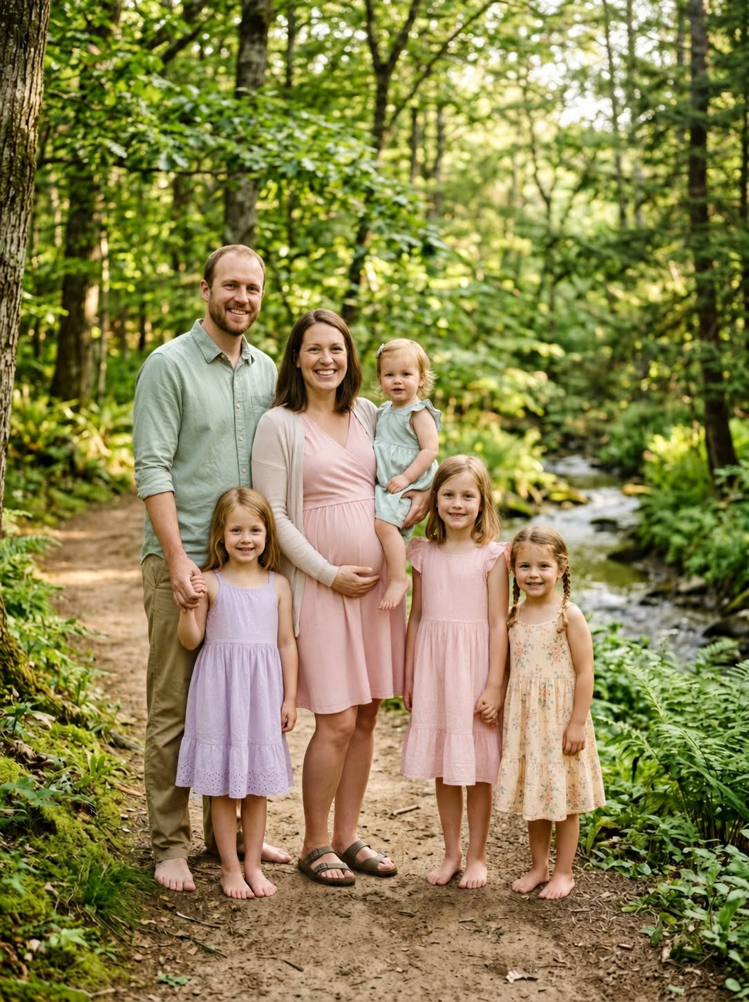 The Obsessed Husband Finally Got His Long-Awaited Son After Four Daughters