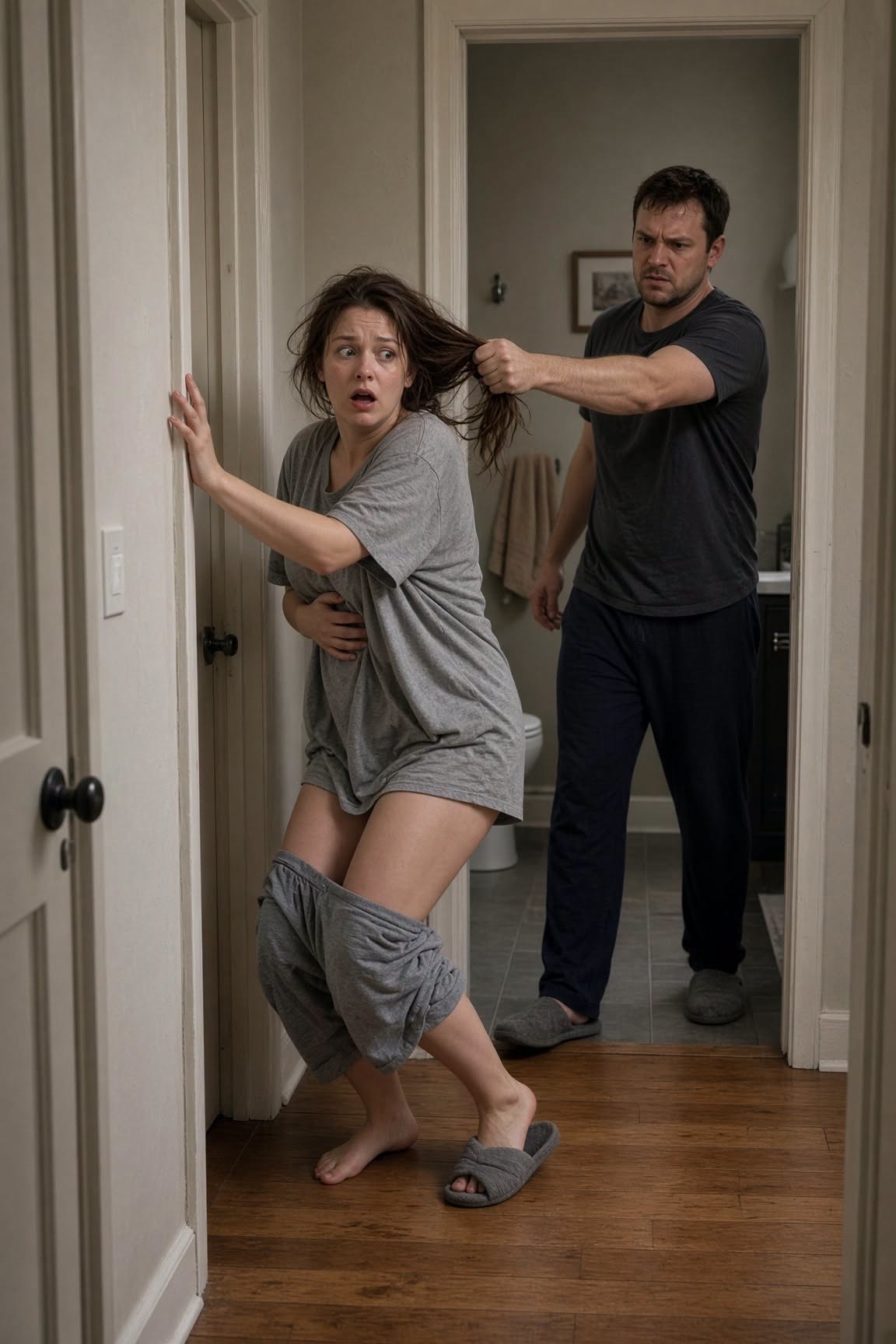 The Abusive Husband and Toxic Mother-in-Law Cornered a New Mother Who Had Just Come Home from the Hospital