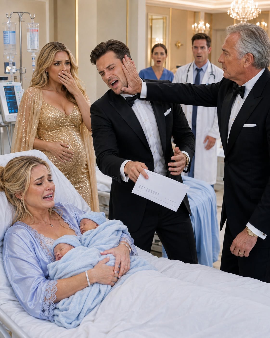 The Cheating Husband Served Me Divorce Papers by Our Premature Twins' Incubators