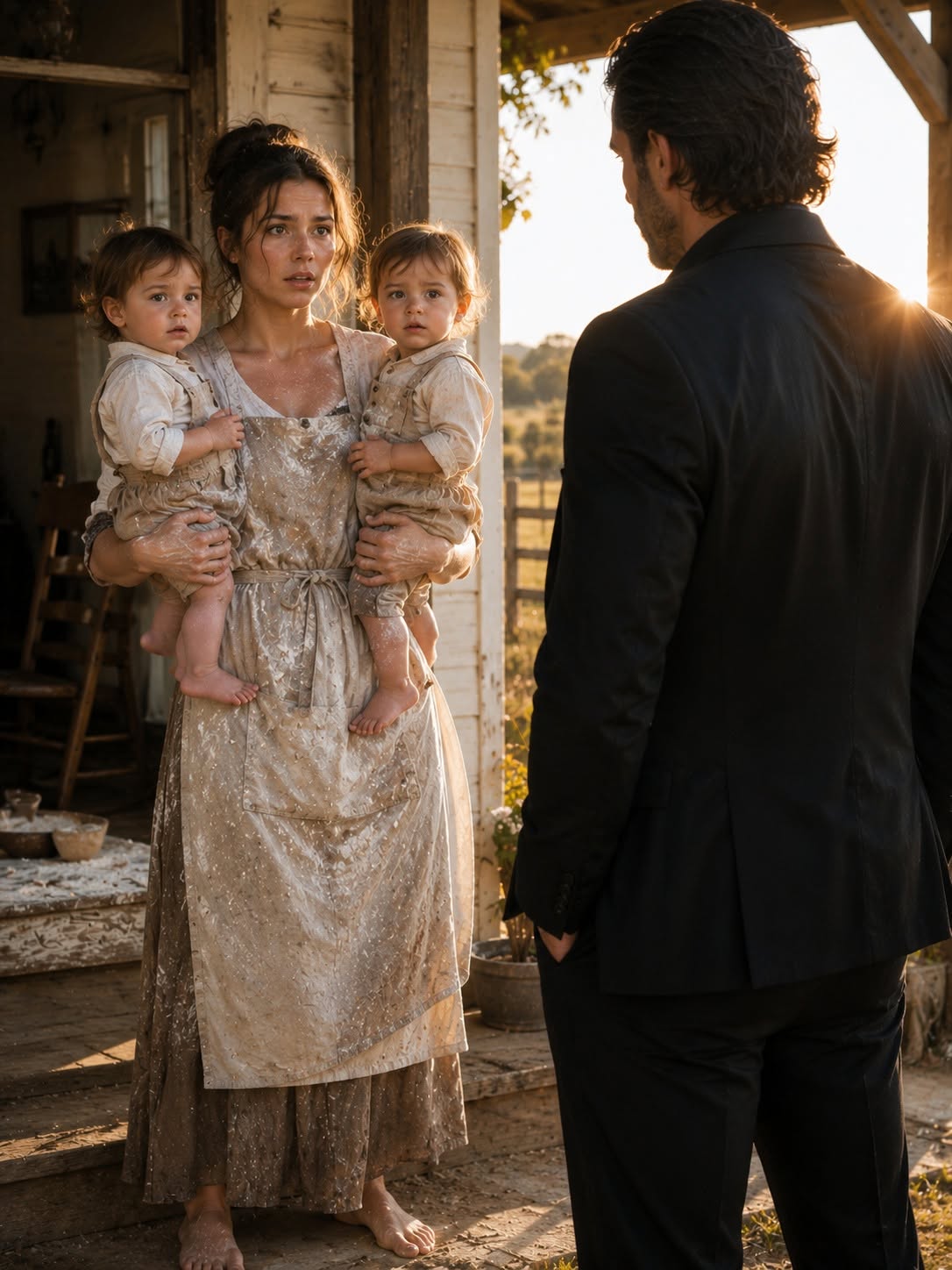 The Billionaire Mafia Boss Found Me Hiding in a Small Town Bakery with Our Twins