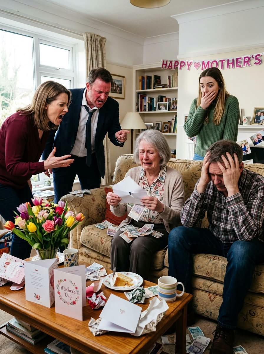 Son Hands His Mother $25,000 for Mother’s Day, But His Greedy Wife Steals It for Her Parents—Until the 72-Year-Old Cleaning Woman Presses Play on a Hidden Recorder!